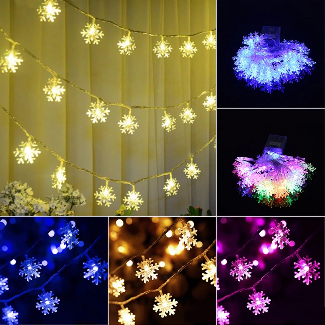 2019 Newest 5M LED Snowflakes String Light Ornament Garland Hanging Party Wedding Decor New
2019 Newest 5M LED Snowflakes String Light Ornament Garland Hanging Party Wedding Decor New