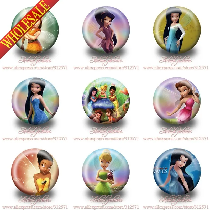 Mix 9 models 90pcs Tinkerbell cartoon badges Button Pin Round Brooch Badges,Bags Clothes Decoration,Kids Party gift
Mix 9 models 90pcs Tinkerbell cartoon badges Button Pin Round Brooch Badges,Bags Clothes Decoration,Kids Party gift