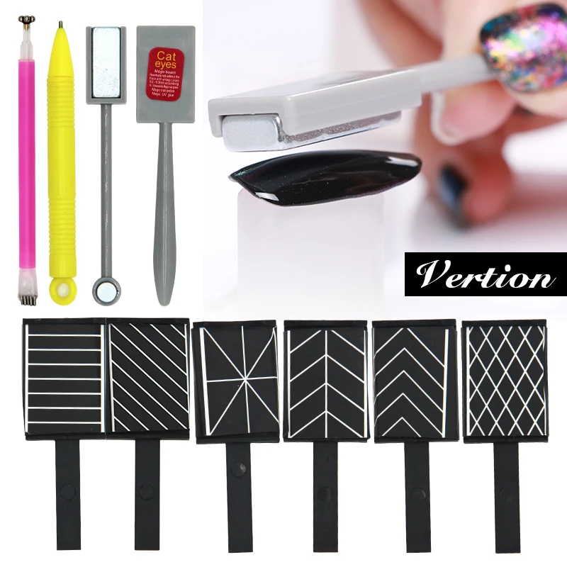 Verntion Magnet Stick Cat Eye Nail Gel Magic 3D Line Strip Strong Effect Shaping DIY Magnetic Gel Varnish Magnet Pen Tools
Verntion Magnet Stick Cat Eye Nail Gel Magic 3D Line Strip Strong Effect Shaping DIY Magnetic Gel Varnish Magnet Pen Tools