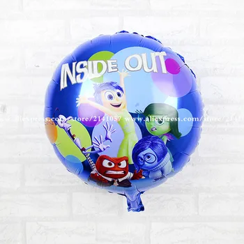 Hot 10pcs/lot cartoon 18inch Inside Out foil balloons Impossible mind balloon Kid toys Birthday Party Decoration Globos Ballons 
Hot 10pcs/lot cartoon 18inch Inside Out foil balloons Impossible mind balloon Kid toys Birthday Party Decoration Globos Ballons