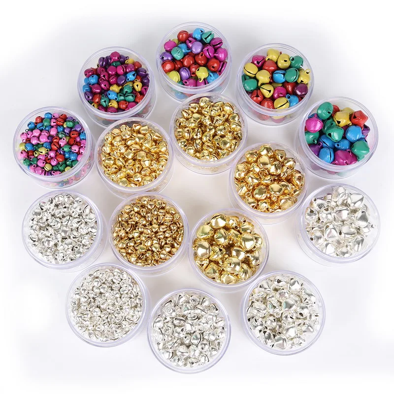 20-300Pcs (6mm 8mm 10mm 12mm 14mm) Jingle Bells Iron Loose Beads Small For Festival Party Decoration/Christmas Tree Decorations
20-300Pcs (6mm 8mm 10mm 12mm 14mm) Jingle Bells Iron Loose Beads Small For Festival Party Decoration/Christmas Tree Decorations