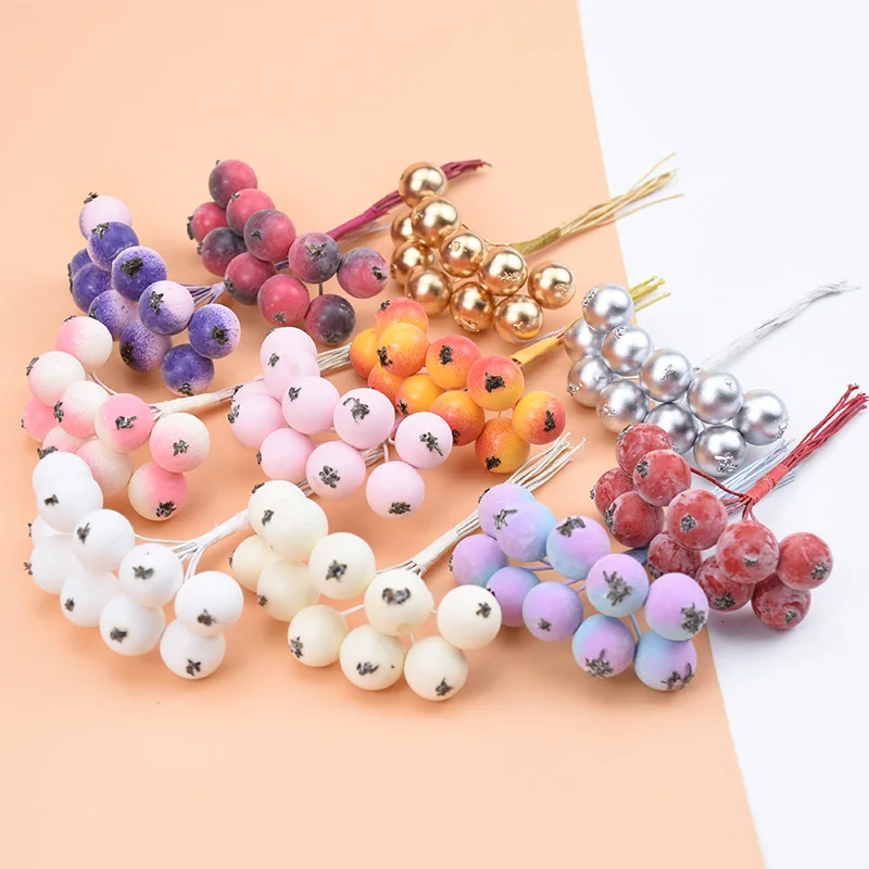 10pcs Artificial plants MINI foam fruit fake Cherry decorative flowers wreaths christmas decorations for home wedding diy pompom
10pcs Artificial plants MINI foam fruit fake Cherry decorative flowers wreaths christmas decorations for home wedding diy pompom