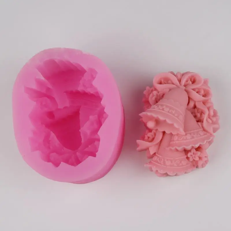 3D Christmas Stereoscopic Bell Shape DIY Baking Tool Handmade Soap Liquid Savon Model Cake Decoration Mold Oil Cold Breast Milk
3D Christmas Stereoscopic Bell Shape DIY Baking Tool Handmade Soap Liquid Savon Model Cake Decoration Mold Oil Cold Breast Milk