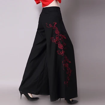 Womens Cotton Linen Bloomers Wide Leg Pants Pants Trousers Embroidery High Waist Indie Folk
Womens Cotton Linen Bloomers Wide Leg Pants Pants Trousers Embroidery High Waist Indie Folk