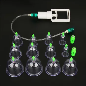 12pcs/set Chinese Medical Vacuum Body massager Acupuncture Vacuum Cupping Portable Massage Therapy cupping Stress pain Relief
12pcs/set Chinese Medical Vacuum Body massager Acupuncture Vacuum Cupping Portable Massage Therapy cupping Stress pain Relief