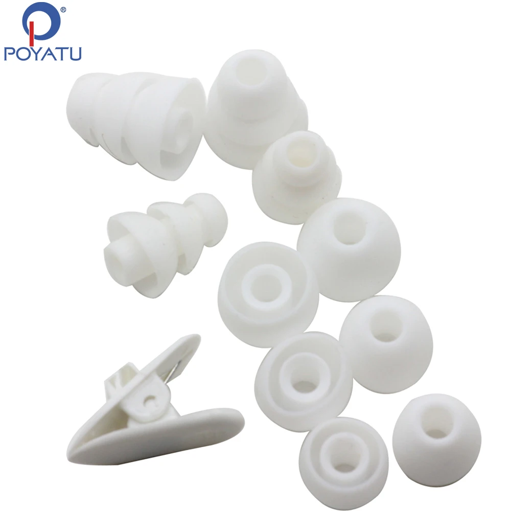 POYATU Replacement Silicone Ear Tips For Powerbeats HeartBeats Diddybeats Harajuku Turbine Jamz Earphone Eartips
POYATU Replacement Silicone Ear Tips For Powerbeats HeartBeats Diddybeats Harajuku Turbine Jamz Earphone Eartips