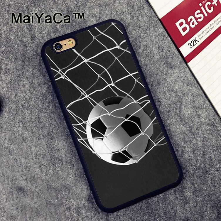 MaiYaCa Soccer Ball in Net Football Futbol Goal Rubber Back Cover Fundas For iphone 7 8 6 6S Plus X XR XS MAX 5 5S SE Coque
MaiYaCa Soccer Ball in Net Football Futbol Goal Rubber Back Cover Fundas For iphone 7 8 6 6S Plus X XR XS MAX 5 5S SE Coque