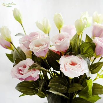 Zinmol 1 pcs European Artificial Flowers 3 Heads Fake Eustoma Lisianthus Silk Flowers Wedding Party Home Decor Bouquet 4Colors
Zinmol 1 pcs European Artificial Flowers 3 Heads Fake Eustoma Lisianthus Silk Flowers Wedding Party Home Decor Bouquet 4Colors