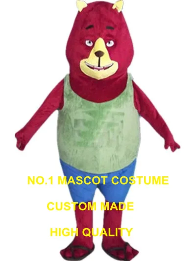 red bear mascot costume custom cartoon character cosplay adult size carnival costume 3160
red bear mascot costume custom cartoon character cosplay adult size carnival costume 3160