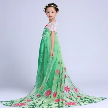 New Green Elsa Lace Dress Summer 2018 Elsa Anna Princess Dress Vestido Elsa Fever Dress for Kids Girl Fantasia Dress
New Green Elsa Lace Dress Summer 2018 Elsa Anna Princess Dress Vestido Elsa Fever Dress for Kids Girl Fantasia Dress