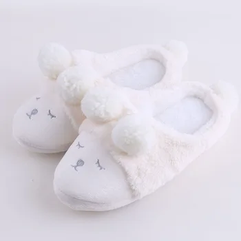Women Slippers Cute Cartoon Sheep Shoes Women Winter Home Non-slip Soft Winter Warm House Slippers
Women Slippers Cute Cartoon Sheep Shoes Women Winter Home Non-slip Soft Winter Warm House Slippers