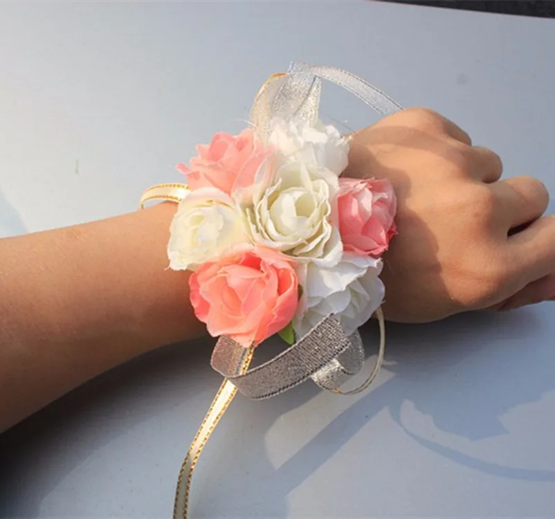 Wrist Corsage Hand Flowers Bridesmaid Bracelet Corsages Wrist Band Prom Bracelets Bridemaids Accessoirs Bridal Wristband White
Wrist Corsage Hand Flowers Bridesmaid Bracelet Corsages Wrist Band Prom Bracelets Bridemaids Accessoirs Bridal Wristband White