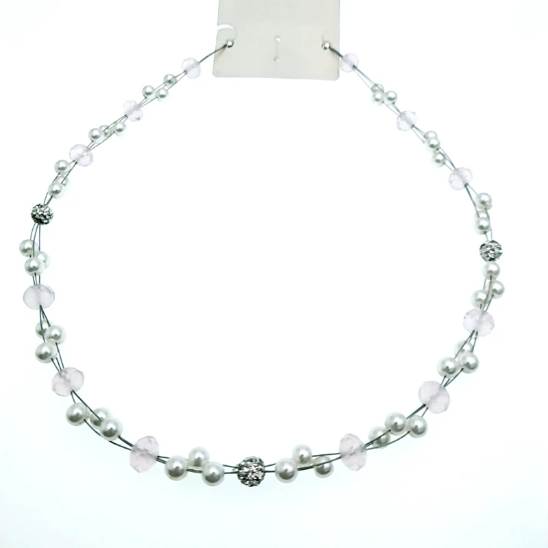 European and American jewelry glass pearl gem ball mixed material necklace combination fashion simple female jewelry
European and American jewelry glass pearl gem ball mixed material necklace combination fashion simple female jewelry