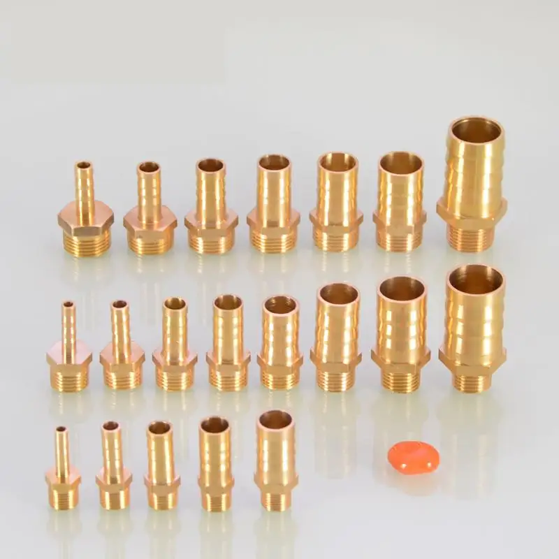4/6/8/10/12/16/19 mm pagoda Head Copper 1/8" 1/4" 3/8" Inch Male Thread Pagoda Air-operated Hose Joint Skin Insert
4/6/8/10/12/16/19 mm pagoda Head Copper 1/8" 1/4" 3/8" Inch Male Thread Pagoda Air-operated Hose Joint Skin Insert