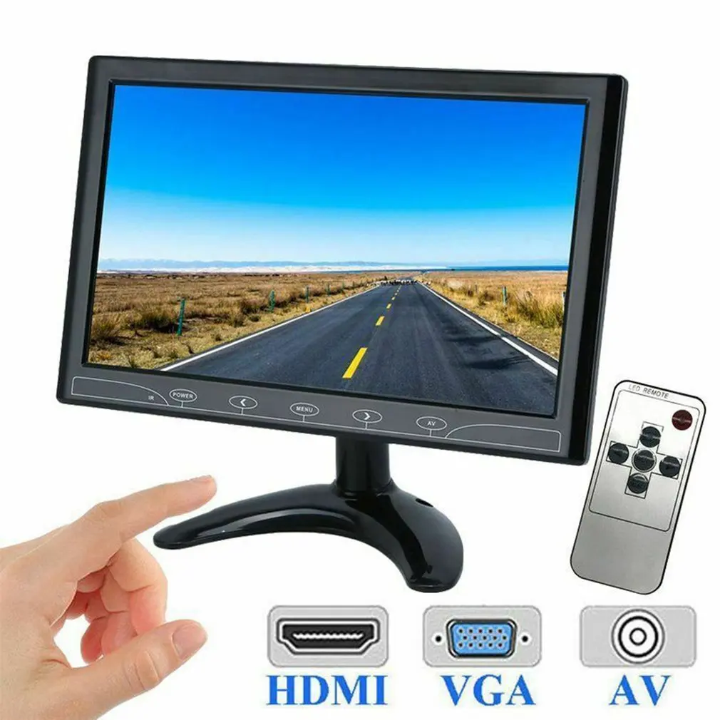 10" Inch TFT LED Screen CCTV Surveillance Monitor AV/VGA/HDMI Input Security
10" Inch TFT LED Screen CCTV Surveillance Monitor AV/VGA/HDMI Input Security