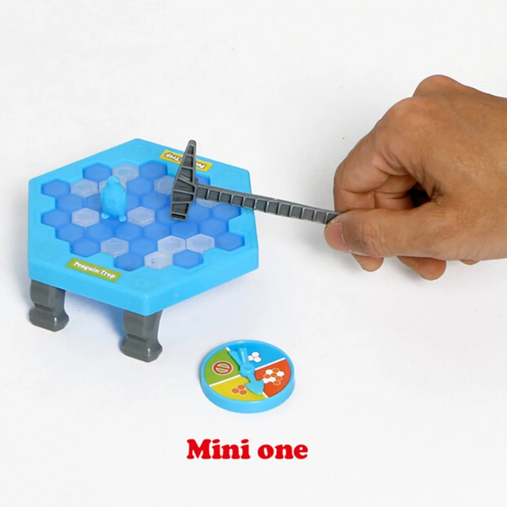 MINI Ice Breaking Save Funny Table Game Interactive Entertainment Toy The Penguin Family Fun Game Penguin Trap Activate Toys
MINI Ice Breaking Save Funny Table Game Interactive Entertainment Toy The Penguin Family Fun Game Penguin Trap Activate Toys