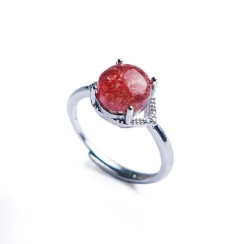 Natural Lepidocrocite Strawberry Quartz Super Seven Ring Woman Female Adjustable Size Fashion Jewelry Natural Stone Ring
Natural Lepidocrocite Strawberry Quartz Super Seven Ring Woman Female Adjustable Size Fashion Jewelry Natural Stone Ring