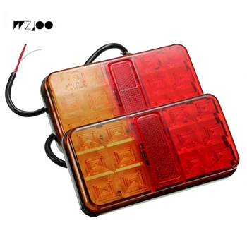 2Pcs Waterproof 12LEDs Truck Tail Light LED Trailer Taillights Boat UTE Styling Rear Warning Lamp for Caravan Camper Bus Van
2Pcs Waterproof 12LEDs Truck Tail Light LED Trailer Taillights Boat UTE Styling Rear Warning Lamp for Caravan Camper Bus Van