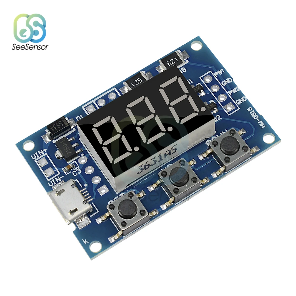 Micro USB 2 Channel Adjustable PWM Signal Generator Duty Cycle Pulse Frequency Module Dual Way Digital LED Display DC 5V 12V 24V
Micro USB 2 Channel Adjustable PWM Signal Generator Duty Cycle Pulse Frequency Module Dual Way Digital LED Display DC 5V 12V 24V