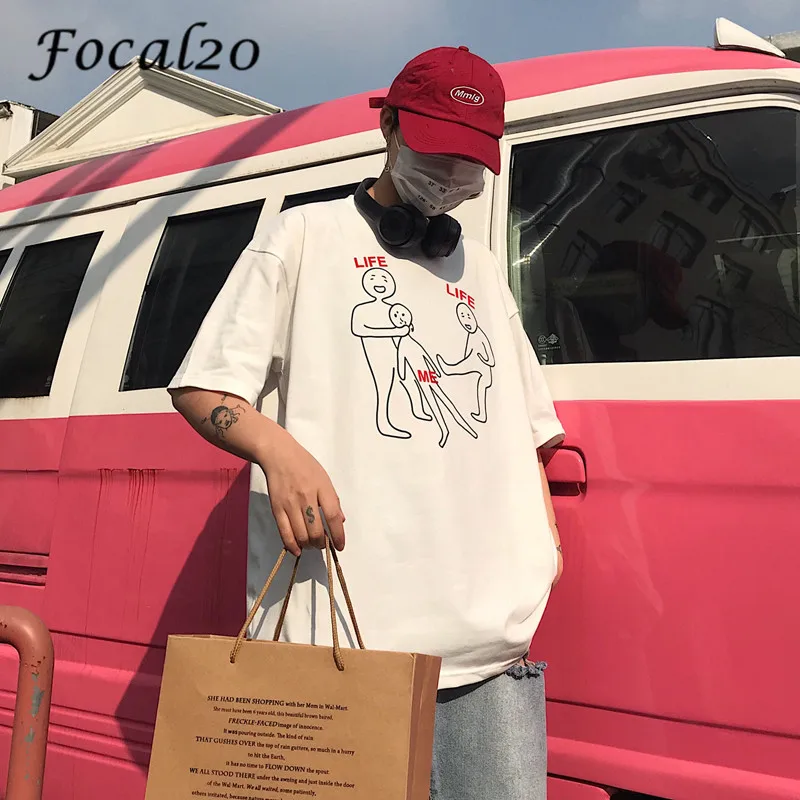 Focal20 Harajuku Spoof Letters Print Female T Shirts Top Tees Crew Neck Loose Short Sleeve Spring Summer Women T-shirt Top Tees
Focal20 Harajuku Spoof Letters Print Female T Shirts Top Tees Crew Neck Loose Short Sleeve Spring Summer Women T-shirt Top Tees