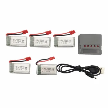 SYMA X5A-1 X15 X15C X15W axis model aircraft accessories 3.7V 380mah lithium battery and charger 5 in 1 Kit
SYMA X5A-1 X15 X15C X15W axis model aircraft accessories 3.7V 380mah lithium battery and charger 5 in 1 Kit