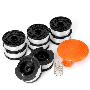 Line String Trimmer Replacement Spool,30ft 0.065 inch String Trimmer Line Replacement Spool for BLACK+DECKER string trimmers,9 P
Line String Trimmer Replacement Spool,30ft 0.065 inch String Trimmer Line Replacement Spool for BLACK+DECKER string trimmers,9 P
