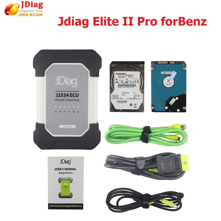 JDiag Elite II Pro J2534 Only forBenz Diagnostic & ECU programming with free Software hdd Pro support Multi-lanauges Connect
JDiag Elite II Pro J2534 Only forBenz Diagnostic & ECU programming with free Software hdd Pro support Multi-lanauges Connect