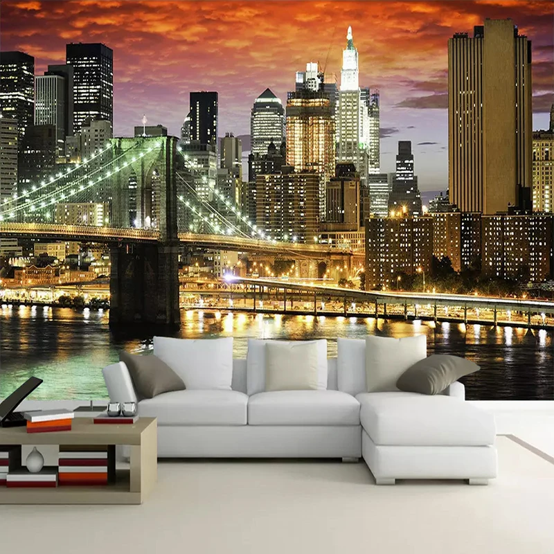 Custom Wall Painting Beautiful City Night View Photography Background Photo Wallpaper Mural Study Living Room Home Decor Fresco
Custom Wall Painting Beautiful City Night View Photography Background Photo Wallpaper Mural Study Living Room Home Decor Fresco