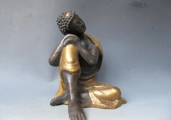 Free shipping S1172 12 Tibet Temple Folk classical Old Bronze Copper meditate Rest Buddha Statue
Free shipping S1172 12 Tibet Temple Folk classical Old Bronze Copper meditate Rest Buddha Statue