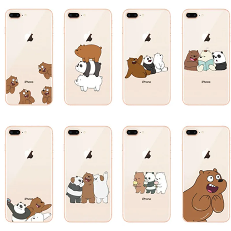 Smart Fat Bare Bears Mobile Phone Covers Cases for iphone 8 8Plus 7 6SPlus Soft Slim TPU Lovely Cute For iphone X Phone cases
Smart Fat Bare Bears Mobile Phone Covers Cases for iphone 8 8Plus 7 6SPlus Soft Slim TPU Lovely Cute For iphone X Phone cases