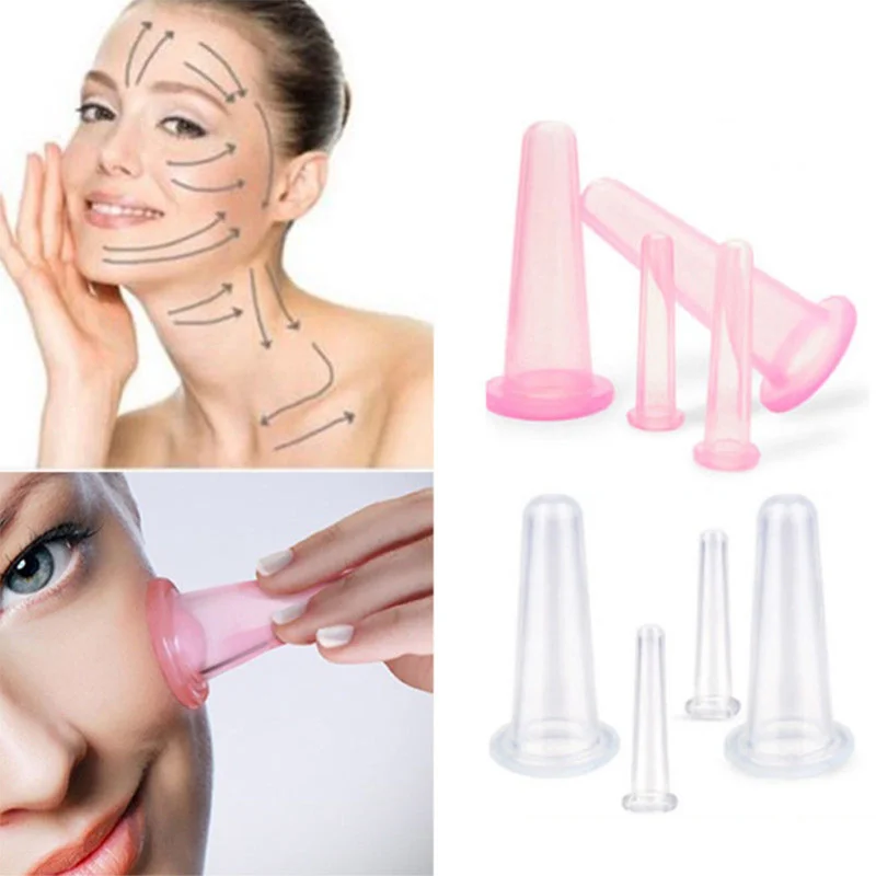 Face Eye Care Treatment Care 4pcs/set Silicone Facial Massage Tools Anti-Aging Face Skin Care Tool Cup Facial Cup Vacuum Cupping
Face Eye Care Treatment Care 4pcs/set Silicone Facial Massage Tools Anti-Aging Face Skin Care Tool Cup Facial Cup Vacuum Cupping