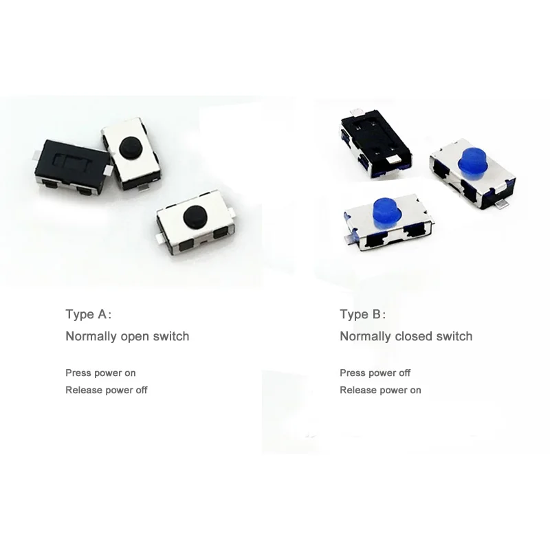 50pcs/lot 3*6*2.5mm 2-pin SMD Normally Open/Closed Push Button Switch Micro Switch Tact Switch 3x6x2.5 mm
50pcs/lot 3*6*2.5mm 2-pin SMD Normally Open/Closed Push Button Switch Micro Switch Tact Switch 3x6x2.5 mm