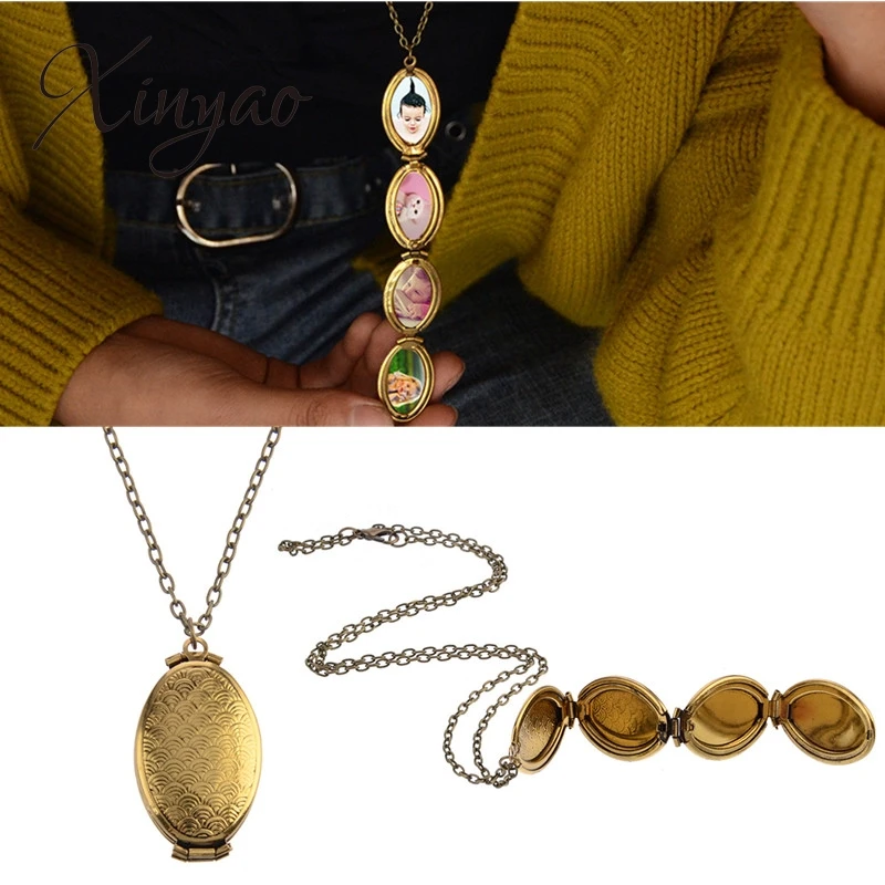 Fashion Expanding Photo Locket Pendant Necklaces Delicate Floating Picture Jewelry Fish Scale Pattern Flower Gifts for Women
Fashion Expanding Photo Locket Pendant Necklaces Delicate Floating Picture Jewelry Fish Scale Pattern Flower Gifts for Women