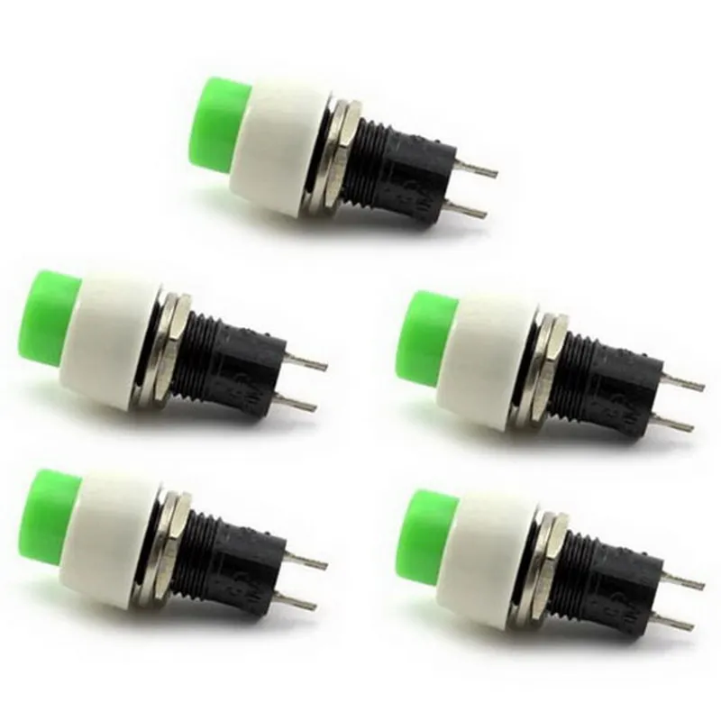 2 Pieces/Lot New Green Mini 2 pin Round Toggle Selflocking Power ON/OFF Push Button Switch
2 Pieces/Lot New Green Mini 2 pin Round Toggle Selflocking Power ON/OFF Push Button Switch