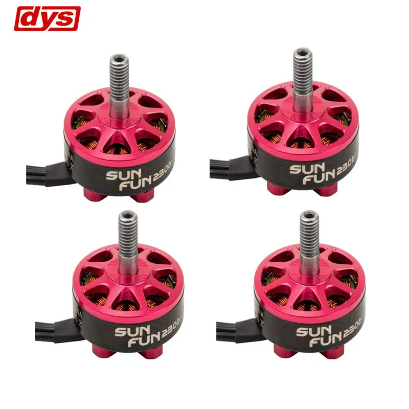 4PCS DYS SUN-FUN SF2306 2306 1750/2500KV 4-5S CW Thread Brushless Motor for RC Drone Quadcopter FPV Racing RC Parts Accessories
4PCS DYS SUN-FUN SF2306 2306 1750/2500KV 4-5S CW Thread Brushless Motor for RC Drone Quadcopter FPV Racing RC Parts Accessories