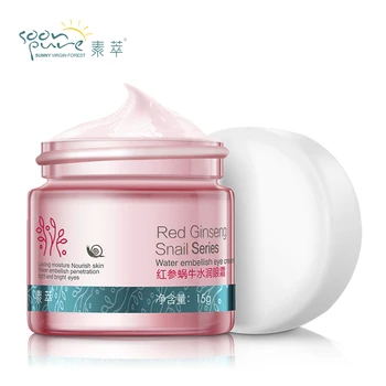 SOONPURE Red Ginseng Snail Serum Eye Cream Anti Pufiness Anti Aging Fade Dark Circles Moisturizing Lifting Firming Skin Care 15g
SOONPURE Red Ginseng Snail Serum Eye Cream Anti Pufiness Anti Aging Fade Dark Circles Moisturizing Lifting Firming Skin Care 15g