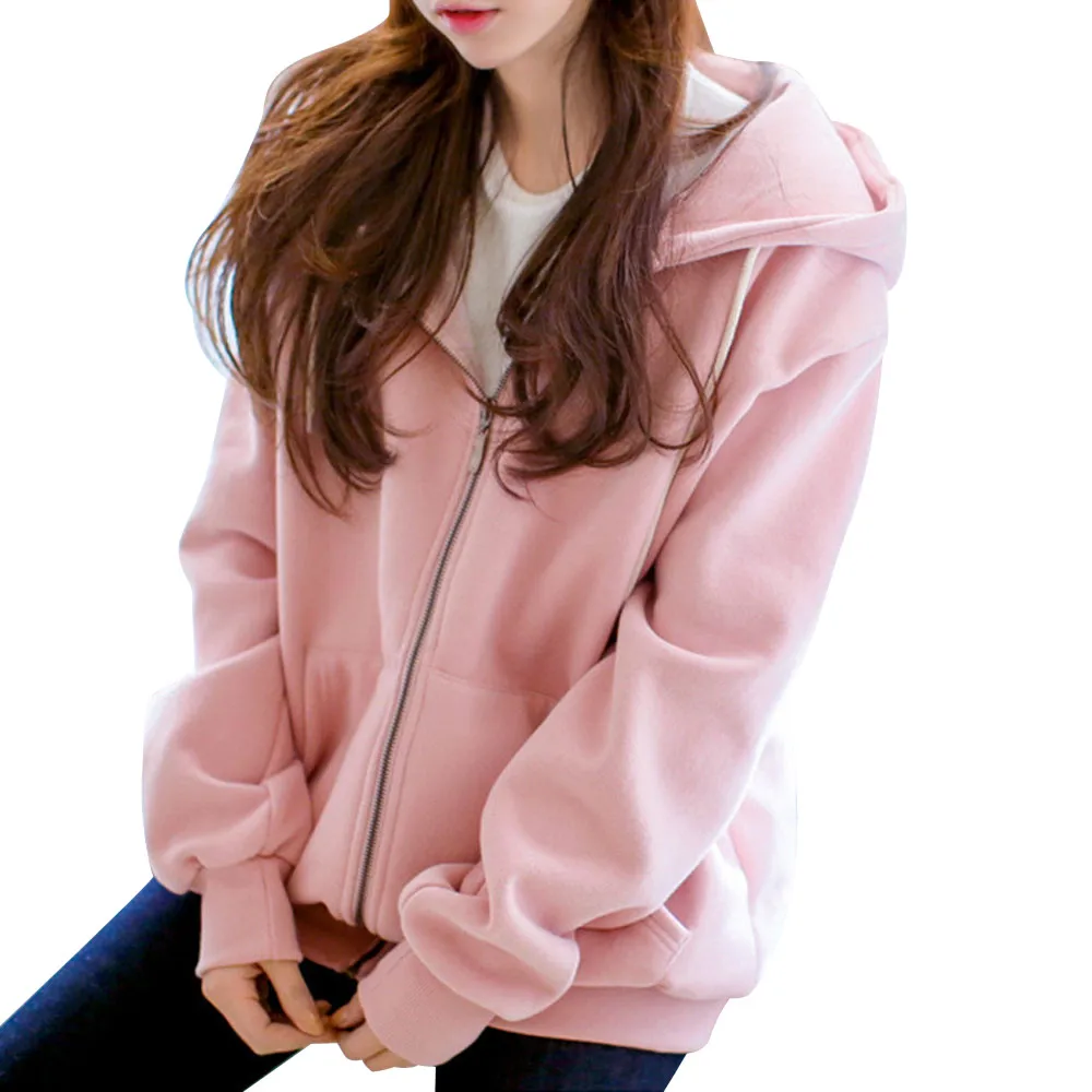 winter jacket women streetwear Hooded Fleece Long Sleeve Loose Casual Zip Pockets Solid Jacket Coat d90709
winter jacket women streetwear Hooded Fleece Long Sleeve Loose Casual Zip Pockets Solid Jacket Coat d90709