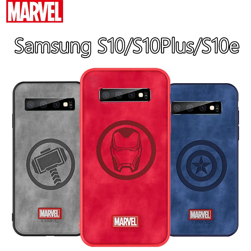 Original Coque Marvel Thor Phone Case For Samsung Galaxy S10e Captain America Fabric Shockproof Back Cover For Galaxy S10 Plus
Original Coque Marvel Thor Phone Case For Samsung Galaxy S10e Captain America Fabric Shockproof Back Cover For Galaxy S10 Plus