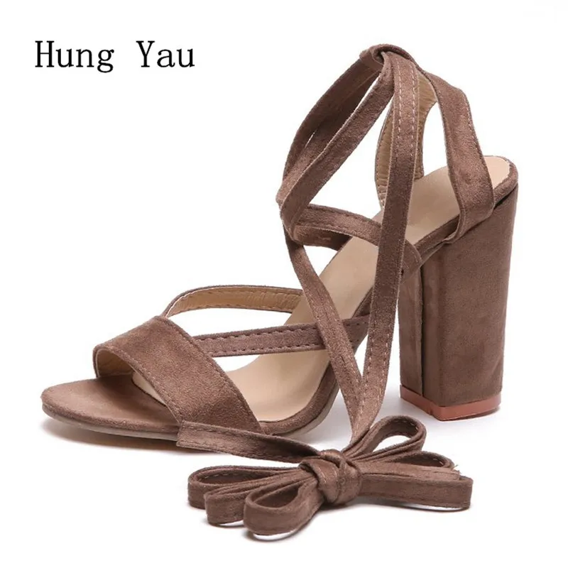 Woman Sandals Shoes 2019 Summer Style Pumps High Heels Thick Peep Toe Sexy Women Lace Up Fashion Comfortable Plus Size
Woman Sandals Shoes 2019 Summer Style Pumps High Heels Thick Peep Toe Sexy Women Lace Up Fashion Comfortable Plus Size