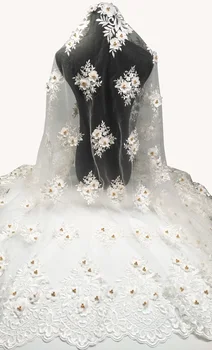 5yards Latest African Lace Fabrics Embroidered French Chantilly Net tulle Lace Fabric 3D Embroidered Net Mesh Lace Cloth K-005D
5yards Latest African Lace Fabrics Embroidered French Chantilly Net tulle Lace Fabric 3D Embroidered Net Mesh Lace Cloth K-005D