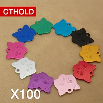 CTHOLD 100pcs Aluminum Pet Name ID Tag For Dog Cats 10 Colors Puppy Name Phone Number ID Tag dog Accessories Wholesale pet shop
CTHOLD 100pcs Aluminum Pet Name ID Tag For Dog Cats 10 Colors Puppy Name Phone Number ID Tag dog Accessories Wholesale pet shop