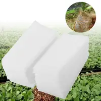 100Pcs Non-woven Nursery Pots Seedling Raising Bag Plants Pouch Home Garden Supply 2 Sizes image