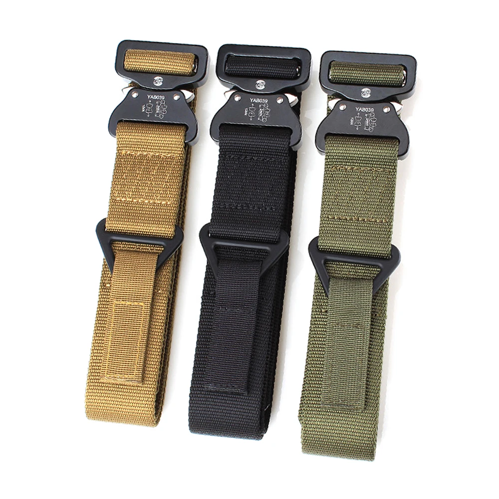 Lixada Heavy Duty Tactical Belt with Quick Release Buckle for Outdoor Camping Mountaineering Climbing Training Hunting Support
Lixada Heavy Duty Tactical Belt with Quick Release Buckle for Outdoor Camping Mountaineering Climbing Training Hunting Support