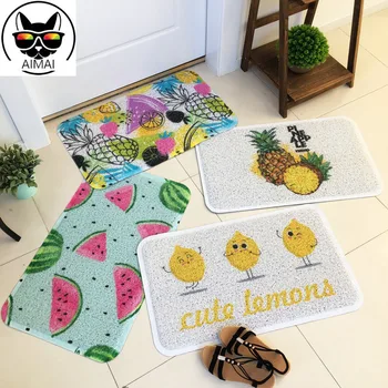 PVC Silk Loop Dust-proof Printed Doormat Marble Watermelon Fruit Pineapple Outdoor Rug Mat Shoes Scraper for Bathroom Area Rugs
PVC Silk Loop Dust-proof Printed Doormat Marble Watermelon Fruit Pineapple Outdoor Rug Mat Shoes Scraper for Bathroom Area Rugs