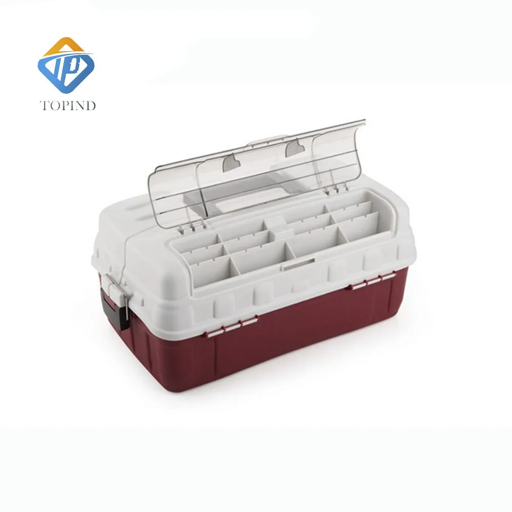 opened fishing box