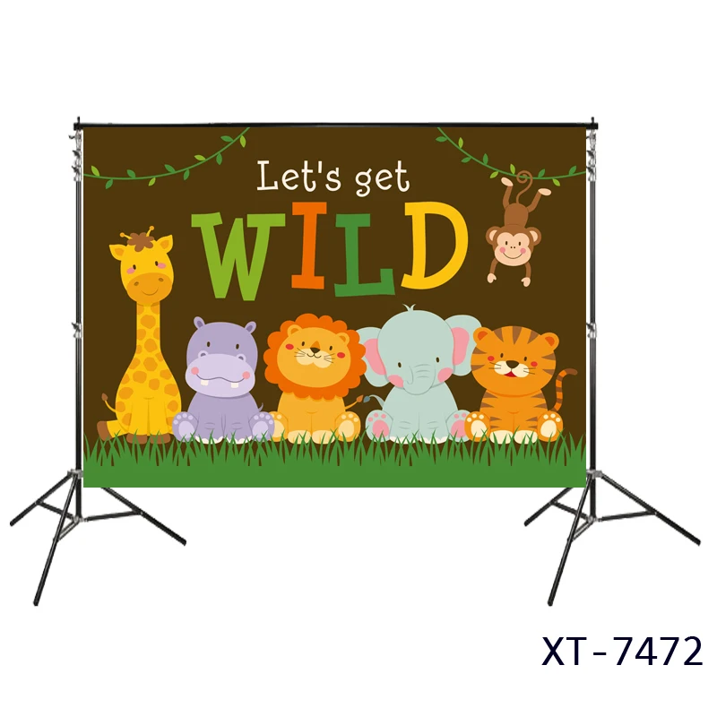 Cute animals party backdrops wild woodland backdrops cartoon jungle safari Birthday party banner photography studio background
Cute animals party backdrops wild woodland backdrops cartoon jungle safari Birthday party banner photography studio background