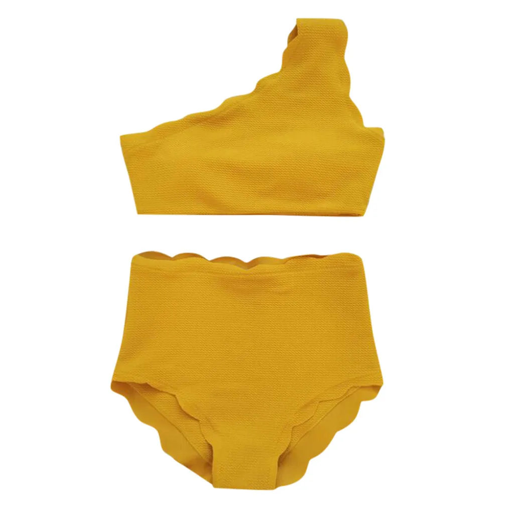 Bikini Sets Women High Waist Scalloped Trim Two Pieces Swimsuits 2019 One Shoulder Bikini Girl Sexy Beach Bathing Suits biquinis
Bikini Sets Women High Waist Scalloped Trim Two Pieces Swimsuits 2019 One Shoulder Bikini Girl Sexy Beach Bathing Suits biquinis