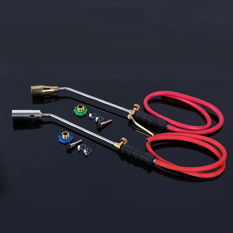 Gas Torch Gun Blowtorch Gas Spray Gun Flame Thrower+Gas Pipe+Nozzle+Fastening Ring +Connecto Cable Repair Pipe Welding
Gas Torch Gun Blowtorch Gas Spray Gun Flame Thrower+Gas Pipe+Nozzle+Fastening Ring +Connecto Cable Repair Pipe Welding