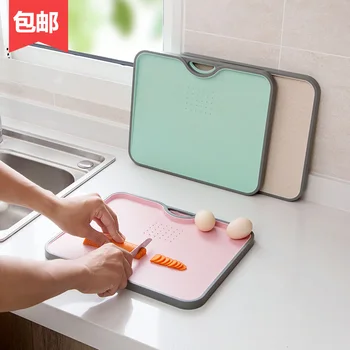 Home thickening skid proof cutting board chopping small plastic fruit sticky household knife plate rolling panel board
Home thickening skid proof cutting board chopping small plastic fruit sticky household knife plate rolling panel board