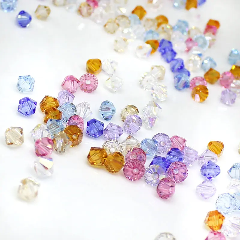 Top quality Bicone Austrian crystal beads 3mm 4mm 5mm 6mm glass beads for jewelry making bracelet DIY
Top quality Bicone Austrian crystal beads 3mm 4mm 5mm 6mm glass beads for jewelry making bracelet DIY